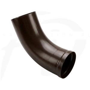 Wylewka stalowe Inguri ⌀ 100 w kolorze ciemny brąz